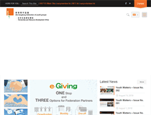 Tablet Screenshot of partnership.hkfyg.org.hk